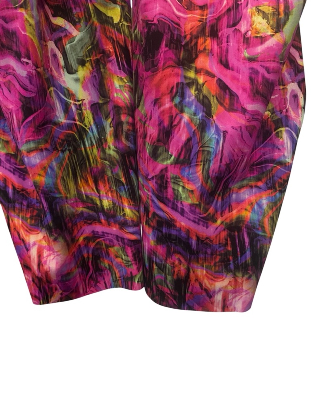 Lululemon Fast and Free High Rise Tight Leggings Hyper Flow Pink Multi Size 14 - Picture 7 of 14